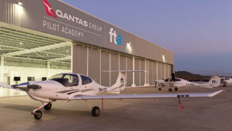 QANTAS training aircraft 